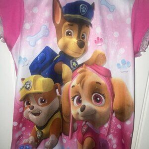 PAW Patrol Girls Kids Cute Nightgown Pajamas Sleepwear Dress Gift 5T